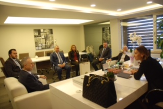 RUYİAD Yönetim Kurulu, Bakırköy AKP ilçe başkanını makamında ziyaret etti.