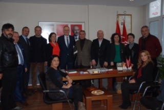 RUYİAD Yönetim Kurulu, Bakırköy CHP ilçe başkanını makamında ziyaret etti.