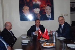 RUYİAD Yönetim Kurulu, Bakırköy MHP ilçe başkanını makamında ziyaret etti.