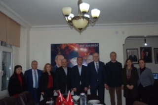 RUYİAD Yönetim Kurulu, Bakırköy MHP ilçe başkanını makamında ziyaret etti.