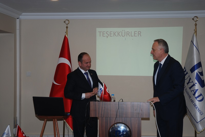 Bosch Türkiye Ortadoğu, Hükümet ve Dış İlişkiler Direktörü Yasin Akdere, derneğimizde  “Geleceğin Teknolojileri” konulu konferans verdi.