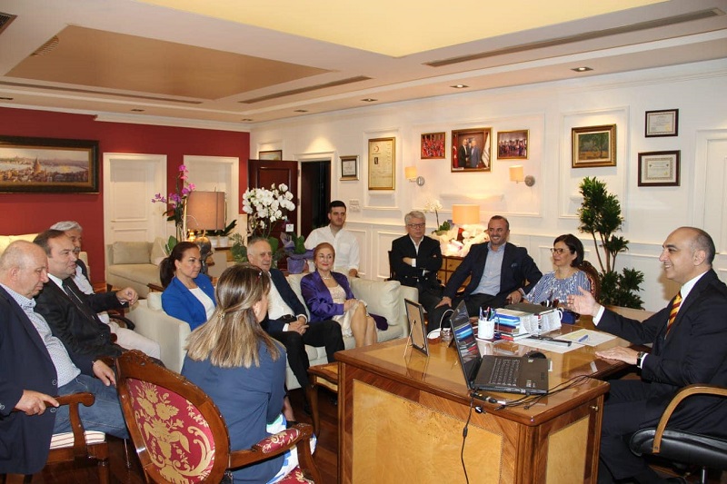 REV-Rumeli Eğitim Vakfı ve RUYİAD üyeleri olarak Bakırköy Belediye Başkanını ziyaret ettik.